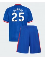 Manchester United Manuel Ugarte #25 Vieraspaita Lasten 2026-27 Lyhythihainen (+ shortsit)